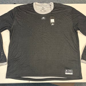Black Men's Easton Base Layer Long Sleeve