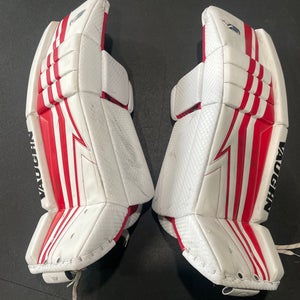 Used  Vaughn Velocity V9 Goalie Leg Pads