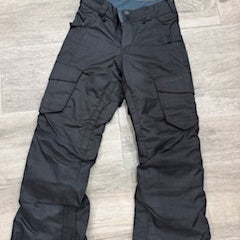 Black Boys Youth Small Volcom Ski/Snowboard Pants - Free Shipping in US