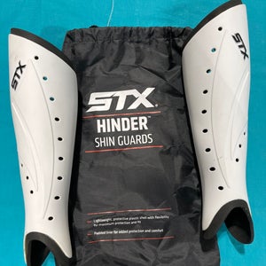 Used Large Adult STX Goalie Hinder Shin Guards