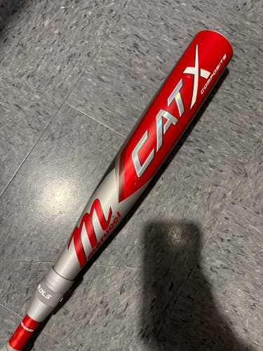 Used 2023 Marucci CAT X Composite Bat USSSA Certified (-8) Composite 23 oz 31"