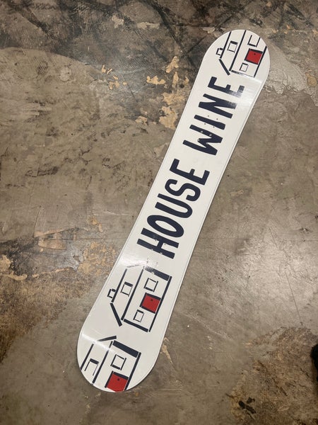 Used 158cm The Originals House Wine Snowboard without Bindings