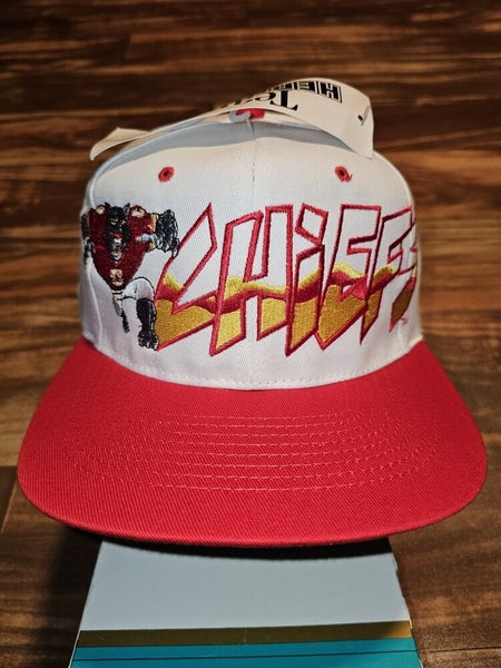 NEW Vintage Rare Kansas City Chiefs NFL Sports Team Heroes Hat Cap Vtg Snapback