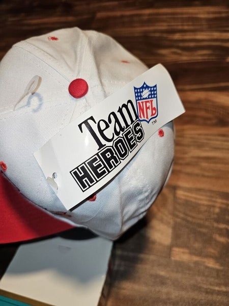 NEW Vintage Rare Kansas City Chiefs NFL Sports Team Heroes Hat Cap Vtg Snapback