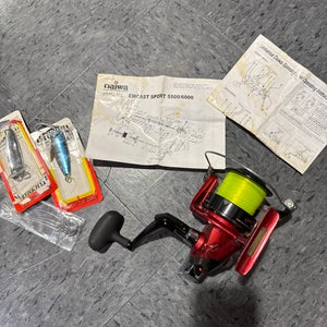 Daiwa Emcast Sport 6000 Infinite Anti-Reverse Fishing Reel