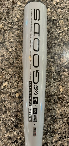 New 2023 DeMarini BBCOR Certified Hybrid 28 oz 31" The Goods Bat