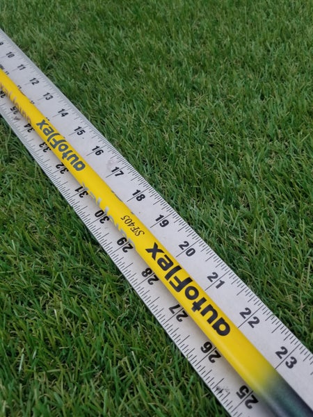 AUTOFLEX YELLOW SF405 WEDGE SHAFT .370 TIP 34" VERYGOOD