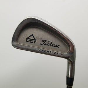 1993 TITLEIST DCI BLACK OS 4 IRON FIRM FLEX ALDILA TRISPEC 38" GOOD