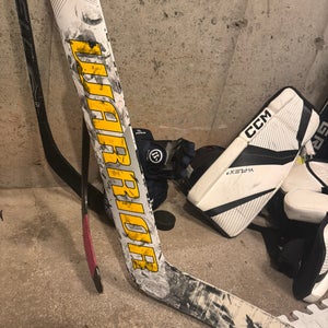 Used Warrior Ritual V2 Regular 25" Paddle Pro Stock Goalie Stick