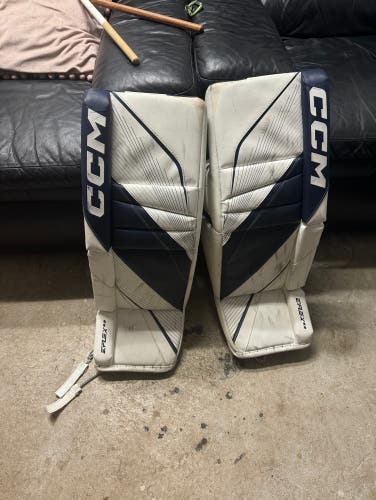 Used 2023 CCM Extreme Flex E6.9 Goalie Leg Pads