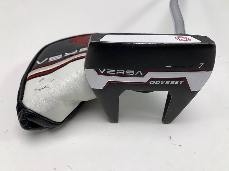 Odyssey Versa 7 White Black White Putter 33" Womens RH HC
