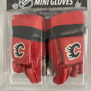 Calgary Flames mini-gloves