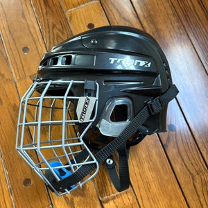 New TronX Comp Helmet and Cage Combo (Bauer 4500 Clone) - Medium