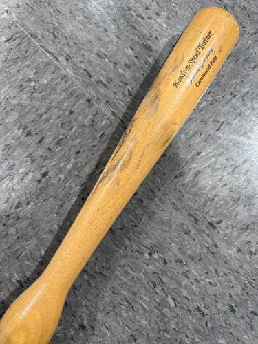 Used Cam Wood “Frank Gregory” Training Bat 31”