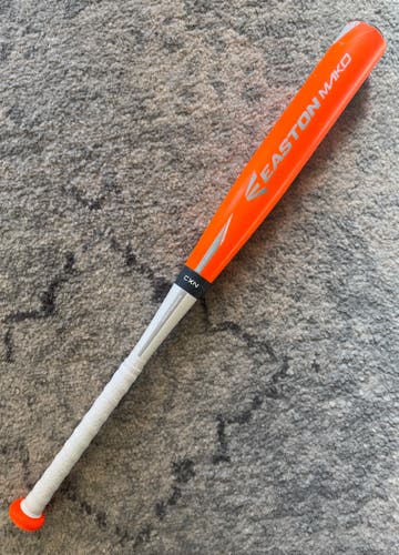 CLEAN!! Goat!! 2015 Easton Mako Bat (-11) 17 oz 28" CREAMSICLE!!