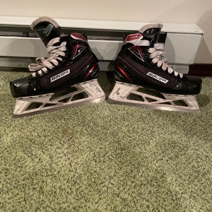 Used Senior Bauer 8 Vapor X2.7 Hockey Goalie Skates