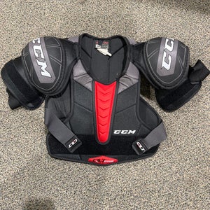 Used Small Senior CCM QLT Edge Shoulder Pads