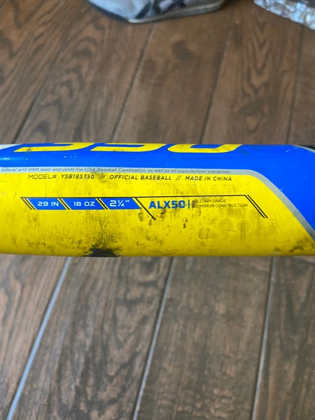 Used 2018 Easton USABat Certified Alloy 18 oz 29" S350 Bat