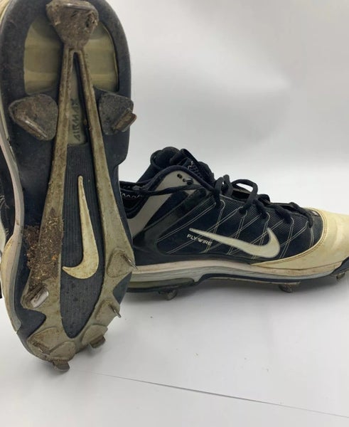 Nike Air Max Diamond Elite Fly Metal Mens Baseball Cleats 414985-011 Size 9.5 US