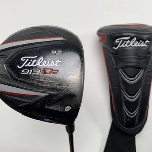 Titleist 913 D2 Driver 9.5* Diamana M+50 x5ct 50g Regular Graphite RH HC Dent