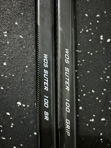 2 Used Senior Warrior Right Handed W05 Pro Hockey Sticks 100 Suter RH