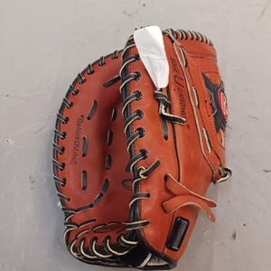 Used Rawlings Left Hand Throw First Base Baseball Glove 13"