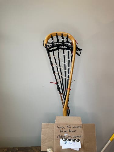 Mowhawk  wooden field lacrosse stick Refurbished