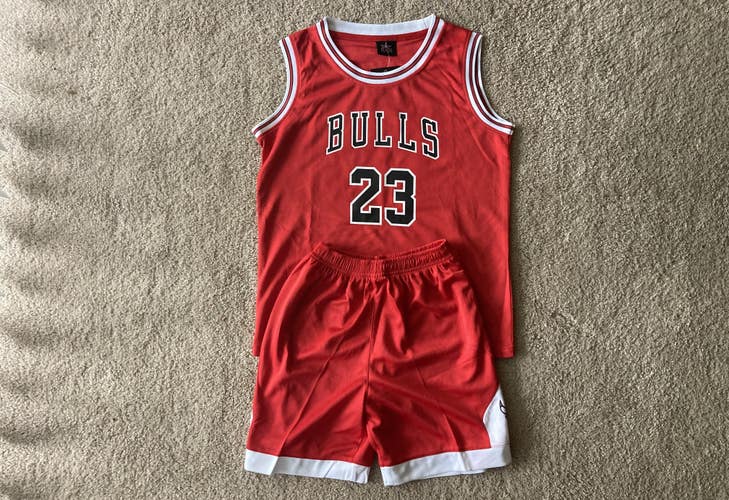 Boys 2T-XL 14-16 High-Quality Jersey Set Jordan Red Kobe Yellow