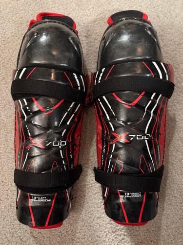 Used Senior Bauer Vapor 13" Shin Pads