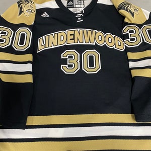 NEW Lindenwood black goalie jersey (NCAA)