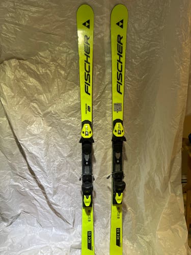 Fischer 2023 GS Racing RC4 With Bindings Max Din 11 RC4 Race Skis