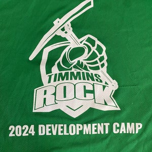 Timmins Rock XL Tryout jersey (NOJHL)
