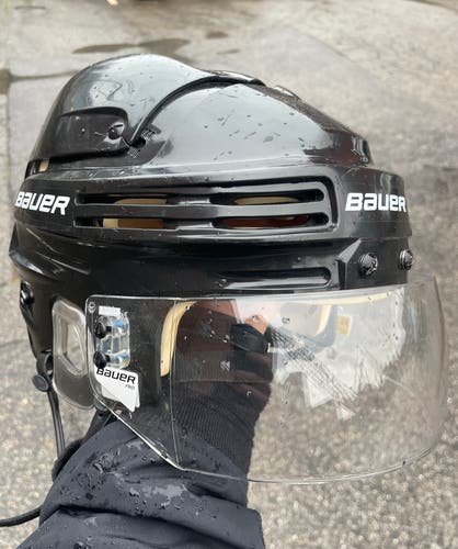 Bauer 4500 Helmet w/ Like New Half Shield