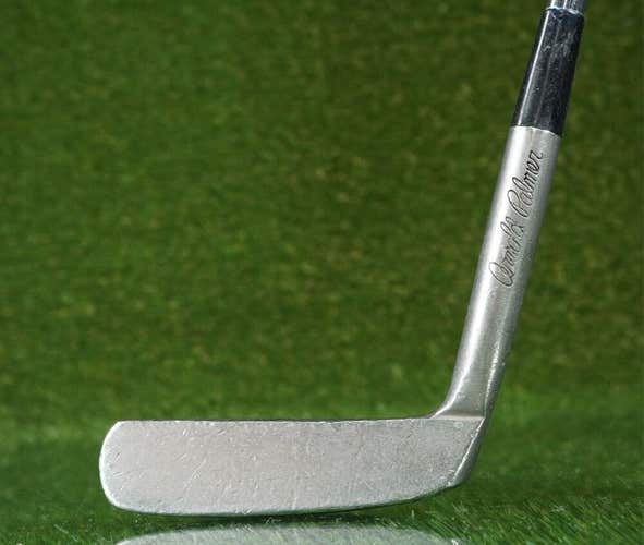 VINTAGE ARNOLD PALMER HEEL SHAFTED BLADE PUTTER 34.5 AP40 STEEL SHAFT ~ L@@K!!