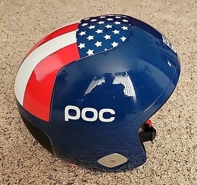 POC Skull Orbic Comp American Downhiller Ski Racing Helment XL-XXL 59-62cm