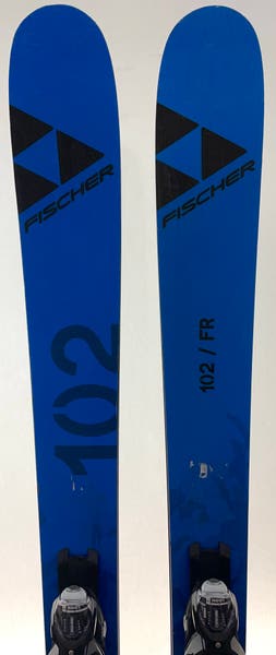 Used 2022 Fischer Ranger 102 FR skis w/ Look NX 12 bindings; Size