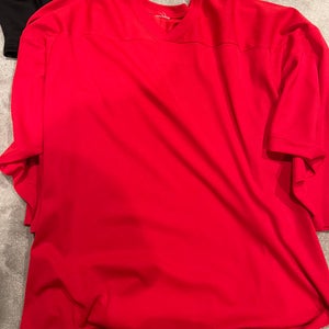Red Used XL CCM Jersey