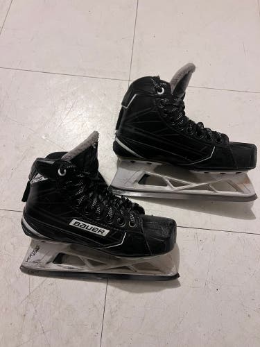 Used Bauer Supreme S190 Hockey Goalie Skates 3D
