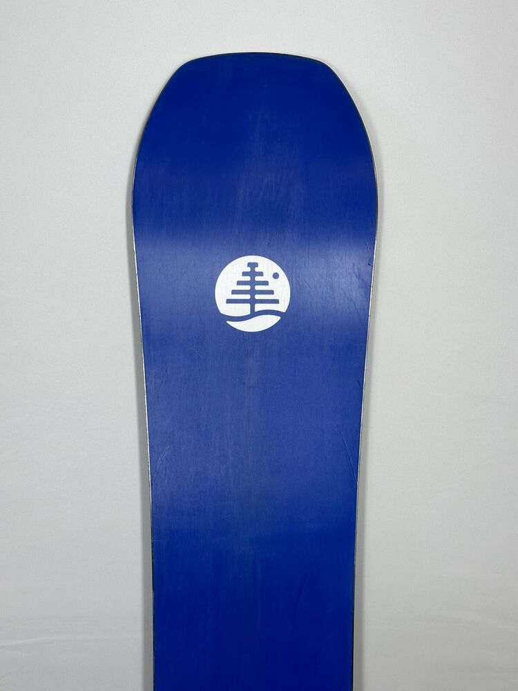 BURTON HOME TOWN HERO 156 WIDE 156W Burton Family Tree Hometown Hero Blau-Schwarz, Snowboard, Größe