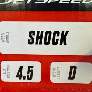 NO STEEL* New CCM JetSpeed Shock Size 4.5 Skates
