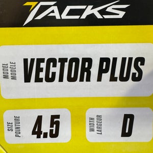 NO STEEL* New CCM Tacks Vector Plus Size 4.5 Skates