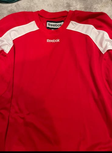 3 Used Goalie Cut Reebok Jerseys