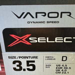 NO STEEL* New Bauer Vapor X Select Size 3.5 Skates