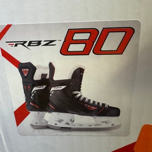 NO STEEL* New CCM RBZ 80 Size 7 Skates