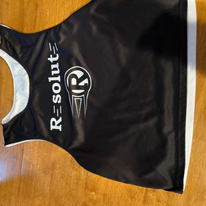 Lacrosse pinnie Resolute black/white sz L/XL