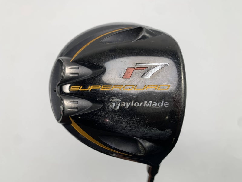TaylorMade R7 Superquad Driver 9.5* Fujikura Reax TP 65g Stiff Graphite Mens RH