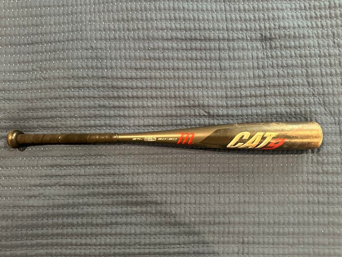 Marucci CAT9 30"/20oz MSBC910 Baseball Bat 2 3/4 Barrel -10 Black Used