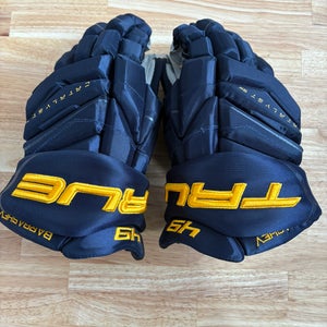 New St. Louis Blues True 14" Pro Stock Barbashev Catalyst 9X Pro Gloves