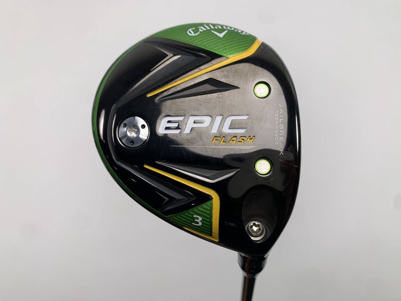 Callaway EPIC Flash 3 Fairway Wood 15* Diamana M+60 60g Stiff Graphite Mens RH