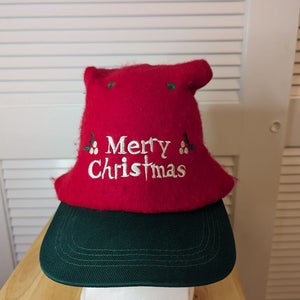 Vintage Merry Christmas Snapback Hat